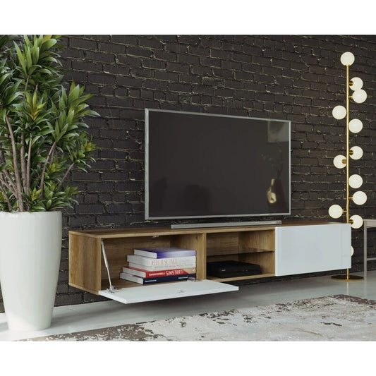 Arqam Furnish Media Organizer Floating TV Console