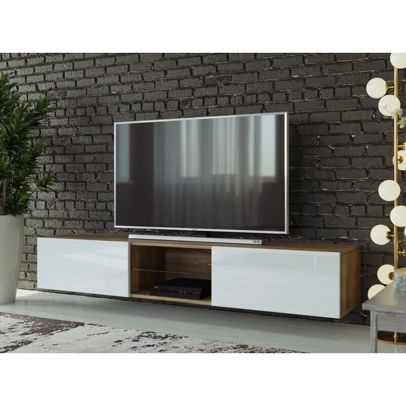 Arqam Furnish Media Organizer Floating TV Console