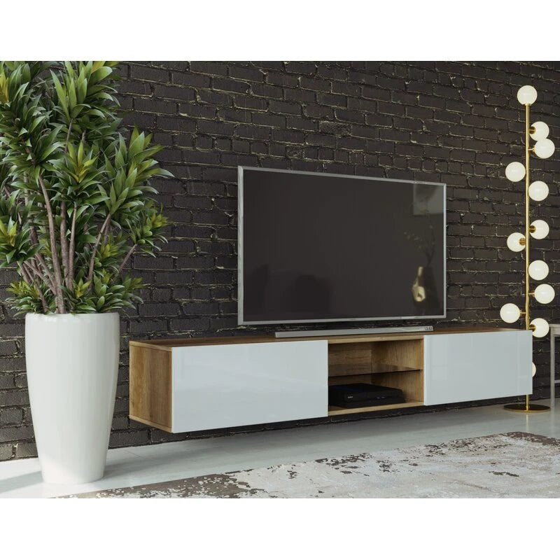 Arqam Furnish Media Organizer Floating TV Console