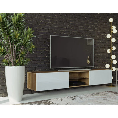 Arqam Furnish Media Organizer Floating TV Console