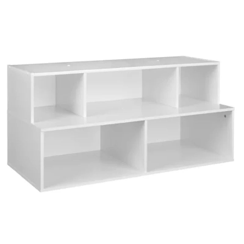 Arqam Furnish White Compact Storage Shoe Rack or kids toys Cabinet